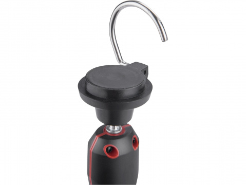 EXTOL LIGHT Lampa montážní, ohebné pracovní světlo USB nabíjecí, 500lm COB + 140lm LED