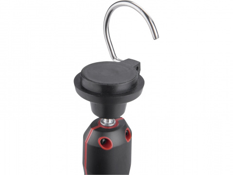 EXTOL LIGHT Lampa montážní, ohebné pracovní světlo USB nabíjecí, 500lm COB + 140lm LED