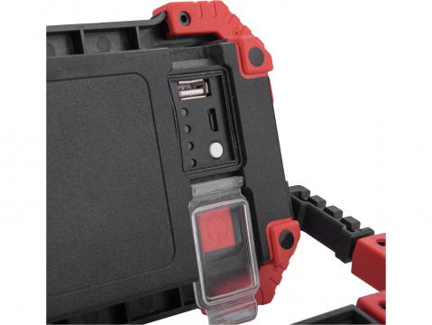 EXTOL LIGHT reflektor LED, 1000lm, USB nabíjení s powerbankou, Li-ion 43272