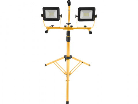 EXTOL LIGHT reflektor LED, 2x2700lm, se stojanem 180cm 43282