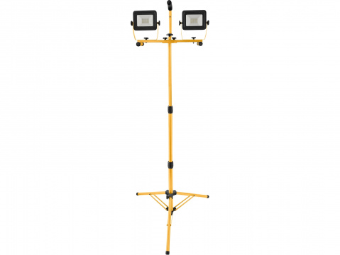 EXTOL LIGHT reflektor LED, 2x2700lm, se stojanem 180cm 43282
