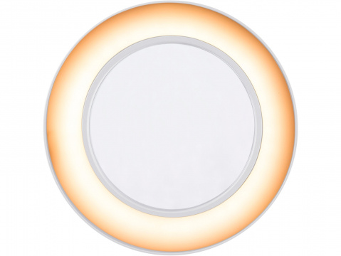 EXTOL LIGHT Stolní lupa s osvětlením, 5x zvětšení, osvětlení 2400 lm, USB napájení, bílá