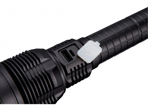 EXTOL LIGHT svítilna 8000lm, zoom, USB nabíjení s powerbankou, 60W COB LED 43142