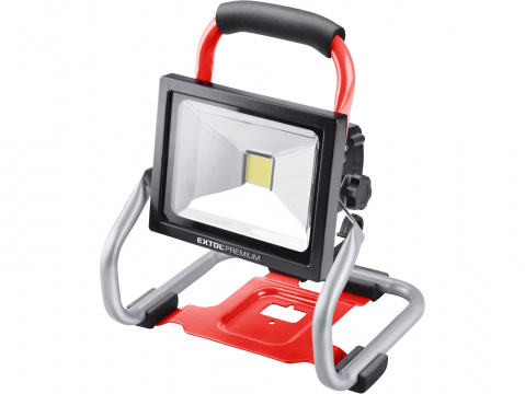 EXTOL PREMIUM reflektor LED aku SHARE20V, 1800lm, 20V Li-ion, bez baterie a nabíječky