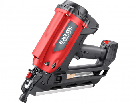 EXTOL PREMIUM Aku plynová hřebíkovačka 50-90 mm