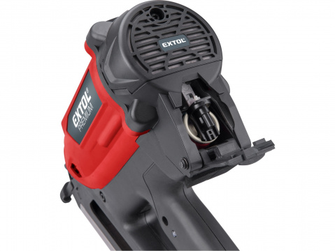 EXTOL PREMIUM Aku plynová hřebíkovačka 50-90 mm