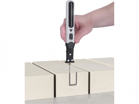 EXTOL PREMIUM Aku tavná řezačka na polystyren - pájka, USB nabíjecí 8891504