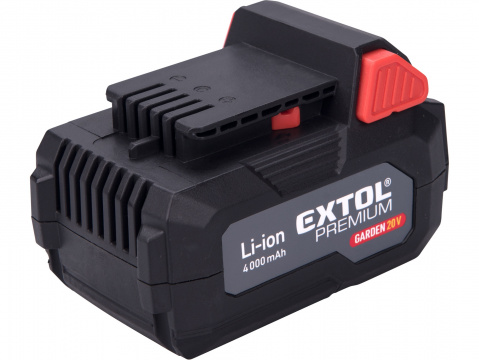 EXTOL PREMIUM baterie akumulátorová GARDEN20V, Li-ion, 4000mAh