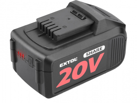 EXTOL PREMIUM baterie akumulátorová SHARE20V, Li-ion, 6000mAh 8891885