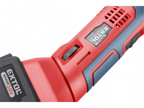 EXTOL PREMIUM bruska multifunkční oscilační aku SHARE20V, 20V, Li-ion, 2 Ah 8891842