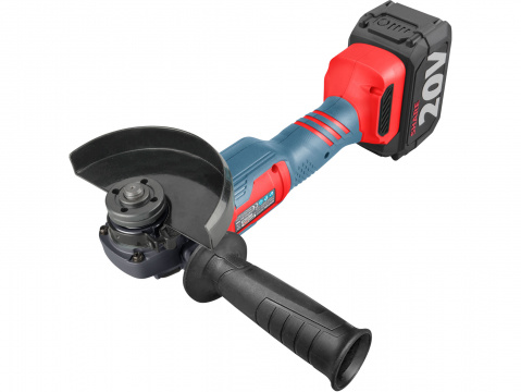EXTOL PREMIUM bruska úhlová aku SHARE20V, 125mm, BRUSHLESS, 4Ah 8891838