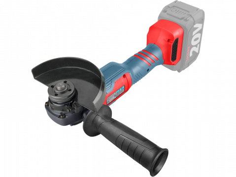 EXTOL PREMIUM bruska úhlová aku SHARE20V, 125mm, BRUSHLESS, bez baterie a nabíječky