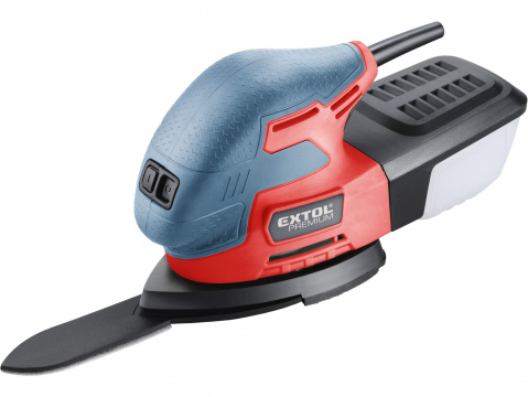 EXTOL PREMIUM bruska vibrační 3v1, delta, 220W 8894002, 149x105mm