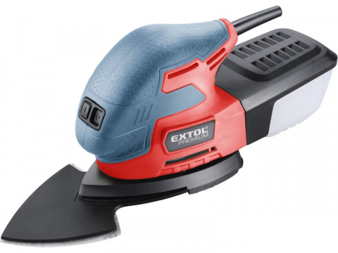 EXTOL PREMIUM bruska vibrační 3v1, delta, 220W 8894002, 149x105mm