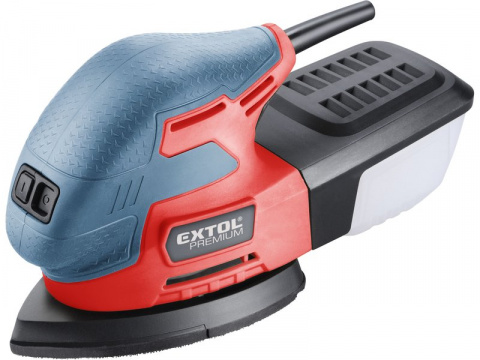 EXTOL PREMIUM bruska vibrační 3v1, delta, 220W 8894002, 149x105mm