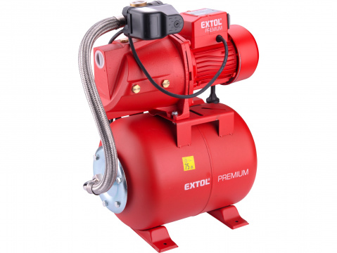 EXTOL PREMIUM čerpadlo proudové s tlakovou nádobou, 750W, 5270l/hod, 3bar 8895095