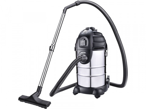 EXTOL PREMIUM dílenský vysavač 1400W,30l, oklep filtru