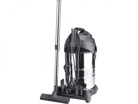 EXTOL PREMIUM dílenský vysavač 1400W,30l, oklep filtru