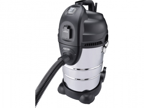 EXTOL PREMIUM dílenský vysavač 1400W,30l, oklep filtru