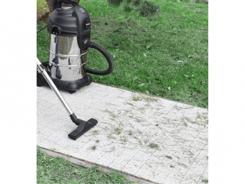 EXTOL PREMIUM dílenský vysavač 1400W,30l, oklep filtru