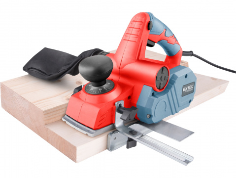 EXTOL PREMIUM elektrický hoblík šíře 82mm, 900W, polodrážka 24mm