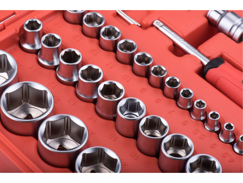 EXTOL PREMIUM Gola sada Extol 94 dílů 1/4" 1/2"