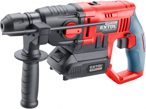 EXTOL PREMIUM kladivo vrtací aku SHARE20V, SDS plus, 20V Li-ion, 2000mAh 8891818