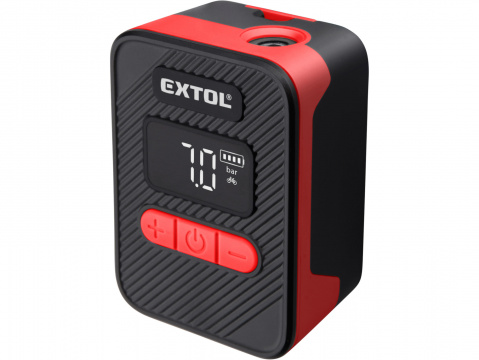 EXTOL PREMIUM kompresor aku, 10,3bar, USB nabíjení 8891512