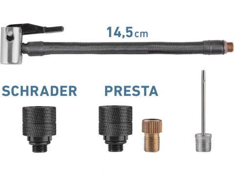 EXTOL PREMIUM kompresor aku, 10,3bar, USB nabíjení 8891512