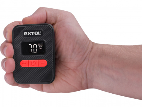 EXTOL PREMIUM kompresor aku, 10,3bar, USB nabíjení 8891512