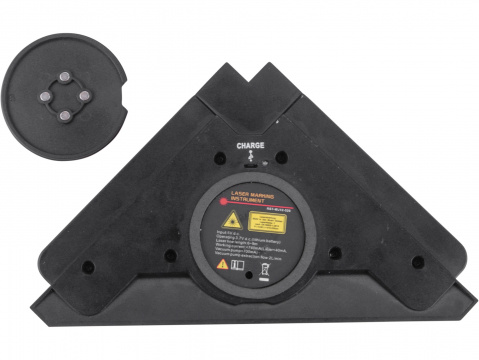 EXTOL PREMIUM laser zelený-úhelník 90°, s elektr. přísavným modulem 8823303