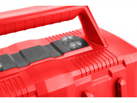 EXTOL PREMIUM nabíječka na 4 baterie SHARE20V, 2+2, 3,5A 8891895