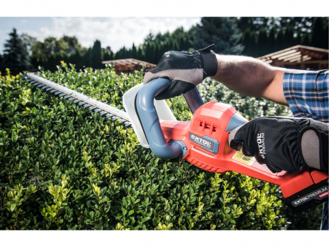 EXTOL PREMIUM nůžky na živé ploty aku, GARDEN20V, 20V Li-ion, bez baterie a nabíječky