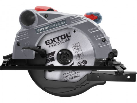 EXTOL PREMIUM pila kotoučová, 185mm, 1400W