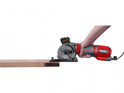 EXTOL PREMIUM pila kotoučová/řezačka s laserem, zanořovací, 89mm, 705W 8893023