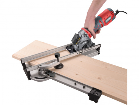 EXTOL PREMIUM pila kotoučová/řezačka s laserem, zanořovací, 89mm, 705W 8893023