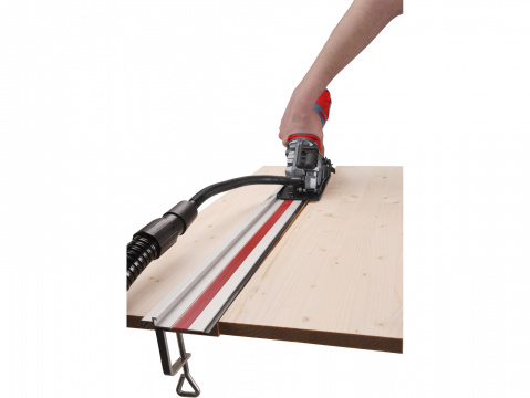 EXTOL PREMIUM pila kotoučová/řezačka s laserem, zanořovací, 89mm, 705W 8893023