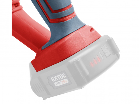 EXTOL PREMIUM pila ocaska aku SHARE20V, 20V Li-ion, bez baterie a nabíječky 8891821