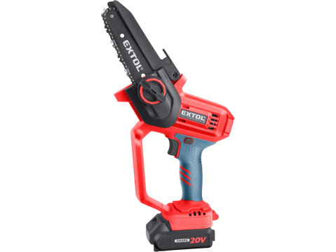 EXTOL PREMIUM pila řetězová aku jednoruční SHARE20V, 12cm, 20V Li-ion, 2Ah 8891922