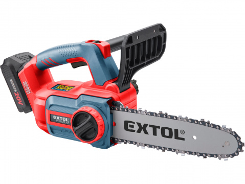 EXTOL PREMIUM pila řetězová aku SHARE20V, BRUSHLESS, 30cm, 2Ah 8891920