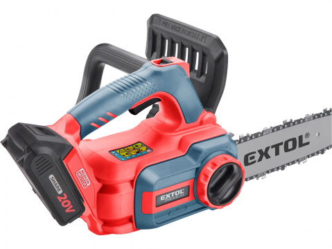 EXTOL PREMIUM pila řetězová aku SHARE20V, BRUSHLESS, 30cm, 2Ah 8891920