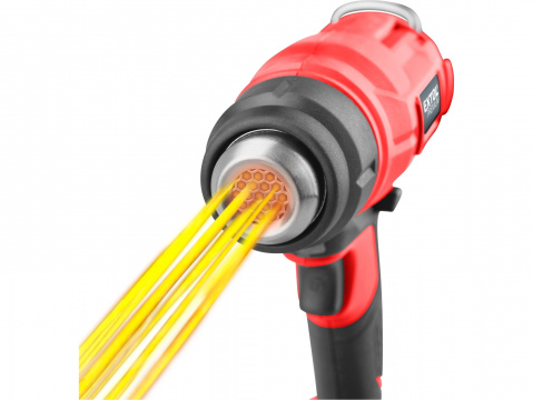 EXTOL PREMIUM pistole horkovzdušná aku SHARE20V, 550°C, 20V Li-ion, 2000mAh 8891866