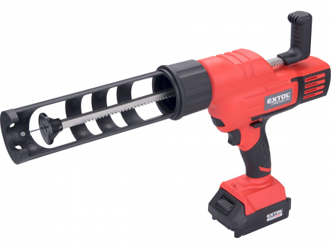EXTOL PREMIUM pistole vytlačovací, vaničková aku SHARE20V, 20V Li-ion, 2000mAh 8891864