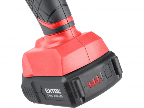 EXTOL PREMIUM pistole vytlačovací, vaničková aku SHARE20V, 20V Li-ion, 2000mAh 8891864
