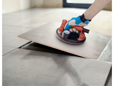 EXTOL PREMIUM přísavka s manuální pumpou a manometrem, O 200mm/130kg 8863110