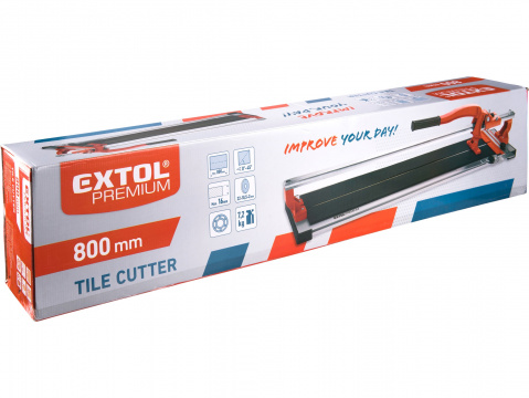 EXTOL PREMIUM řezačka obkladů ložisková, 800mm 8841078