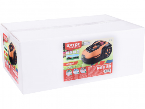 EXTOL PREMIUM sekačka aku robotická, 900m2 8895651