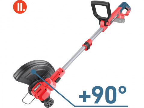 EXTOL PREMIUM sekačka strunová aku, SHARE20V, 30cm, bez baterie a nabíječky 8891901