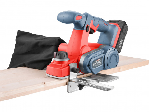 EXTOL PREMIUM SHARE20 Aku hoblík 60mm 20V, 2000 Ah
