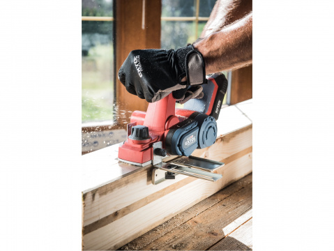 EXTOL PREMIUM SHARE20 Aku hoblík 60mm 20V, 2000 Ah